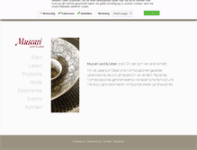 Tablet Screenshot of muscari.de